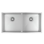 Cuba de Cozinha Retangular Dupla Deca 80x40cm Suprema Inox CC.670.80.DUO.INX