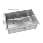 Cuba Quadratino 600 Debacco Inox - 20.03.60400