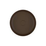 Cuba De Apoio Deca Redonda 40 cm Slim Marrom Fosco - L.12040.22