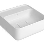 Cuba de Apoio Deca 30cm Quadrada Com Mesa Slim Branco - L.11030.M.17