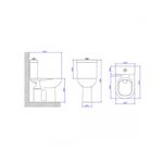 Bacia Deca para Caixa Acoplada Vogue Plus Conforto Branco - P.515.17