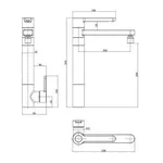 Misturador Monocomando Deca de Mesa com Filtro Para Cozinha Twin Corten - 2240.CT.MT