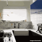 Torneira Deca de Mesa com Filtro para Cozinha Twin Black Matte - 1140.BL.MT