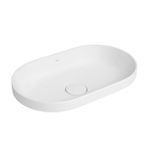 Cuba de Sobrepor Deca Oval 50cm Slim Branco - L.24050.17