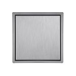 Ralo 15x15cm Quattro Vistta de Inox Escovado Mozaik - RVIS1520