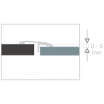 Filete DZERO Inox Escovado Mozaik 120cm - PTDZ3020