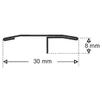 Filete DZERO Inox Escovado Mozaik 120cm - PTDZ3020