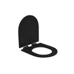 Assento Deca de Poliéster Slow Close Monocromático Ébano Fosco AP.237.BL.94