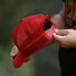 BONÉ IDR TRUCKER ABA CURVA OFICIAL - VERMELHO