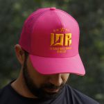 BONÉ IDR TRUCKER ABA CURVA OFICIAL - ROSA