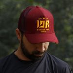 BONÉ IDR TRUCKER ABA CURVA OFICIAL - VINHO