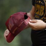 BONÉ IDR TRUCKER ABA CURVA OFICIAL - VINHO
