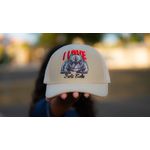 BONÉ IDR TRUCKER ABA CURVA OFICIAL- I LOVE EXOTIC BULLY - CÁQUI