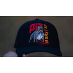 BONÉ IDR TRUCKER ABA CURVA OFICIAL - PIT MONSTER BRASIL - PRETO