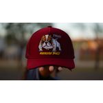 BONÉ IDR TRUCKER ABA CURVA OFICIAL- TANK - VINHO