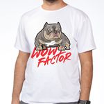 Camiseta Wow Factor-Branca