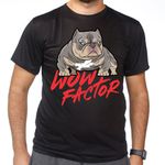 Camiseta Wow Factor-Preta