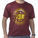 CAMISETAS PERSONALIZADAS IDR OFICIAL VINHO