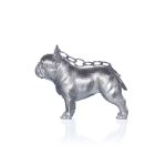 CHAVEIRO BULDOGUE FRANCÊS- PRATA