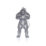 CHAVEIRO MASCOTE IDR OFICIAL - PRATA