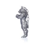 CHAVEIRO MASCOTE IDR OFICIAL - PRATA