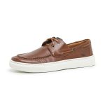 Sapato Social Masculino Confortável Macio Elegante Marrom Canela Couro Legitimo