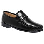 Mocassim Masculino Couro Legitimo Loafer Mule Homem Promoção Fivela