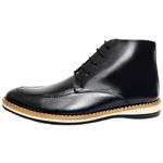 Sapato Masculino Oxford Esporte Fino Bota Couro Legitimo Preto