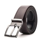 Kit Social Sapato Café Bico Fino Masculino Couro Natural + Cinto e Carteira Em Couro Sintético