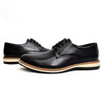 Sapato Social Masculino Confortável Macio Elegante Durável Oxford Esport Fino Couro