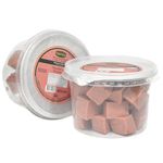 DOCE DE LEITE COM MOUSSE DE MORANGO PEDAÇOS TROPICAL