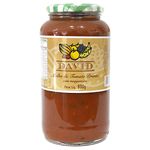 MOLHO DE TOMATE TRADICIONAL COM MANJERICÃO 800 GRAMAS