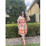 Chemise Renata Creme Estampado