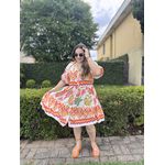 Chemise Renata Creme Estampado