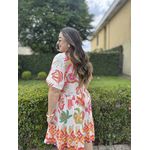 Chemise Renata Creme Estampado