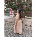 Vestido Zoe Bege Liberty