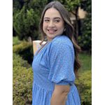 Chemise Renata Azul Liberty