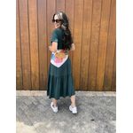 Vestido Cecilia Verde Militar