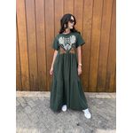 Vestido Samanta Verde Militar