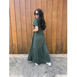 Vestido Samanta Verde Militar