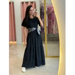 Vestido Samanta Preto