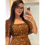 Vestido Zoe Marrom Liberty 