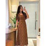 Vestido Zoe Marrom Liberty 