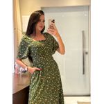 Vestido Zoe Verde Musgo Liberty