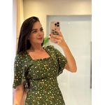 Vestido Zoe Verde Musgo Liberty