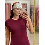 Vestido Camili Vinho 