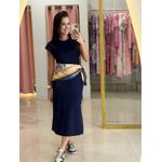 Vestido Camili Azul Marinho 