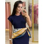 Vestido Camili Azul Marinho 