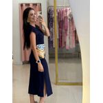 Vestido Camili Azul Marinho 