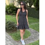 Vestido Carmen Preto Poá